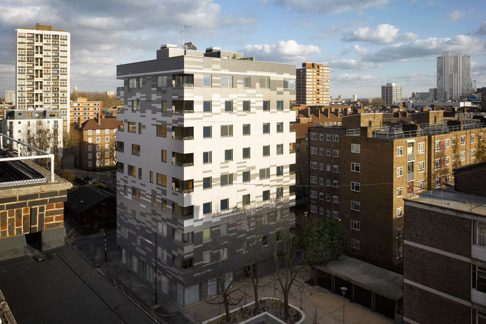 Stadhaus Murray Grove — edificio residencial en CLT, Londres