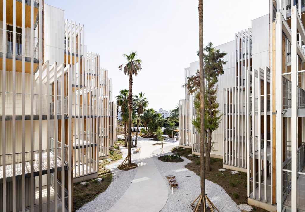 Oceanika — conjunto residencial en madera, Torremolinos
