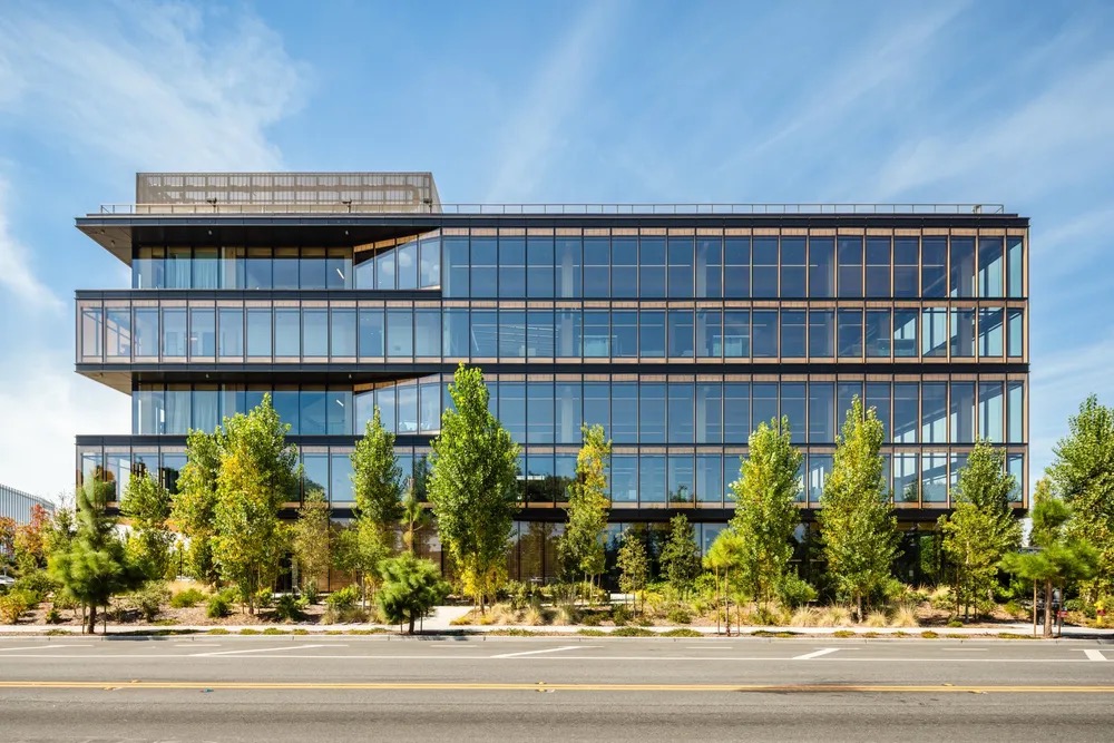 1265 Borregas — primer edificio mass timber de Google, Sunnyvale