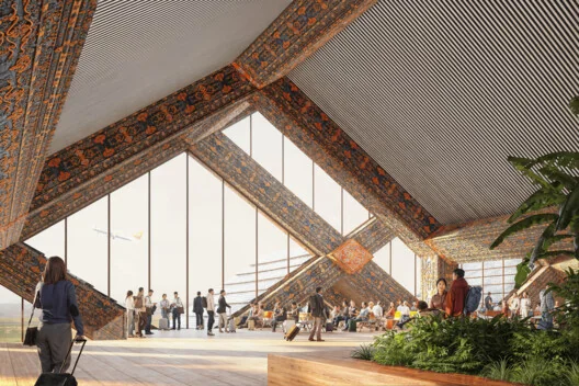 Gelephu — interior terminal con madera