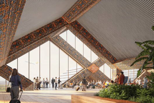 Gelephu — interior terminal con madera